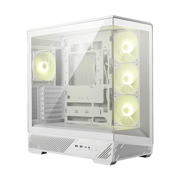 Case MSI MAG PANO 130R PZ White Mid Tower ATX ARGB Vidrio Templado USB-C