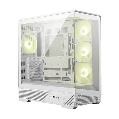 Case MSI MAG PANO 130R PZ White Mid Tower ATX ARGB Vidrio Templado USB-C