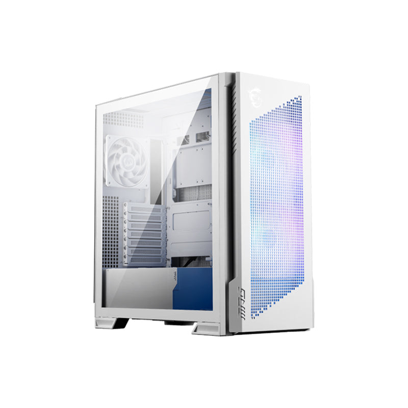 Case MSI MPG VELOX 300R AIRFLOW PZ White Mid Tower E-ATX Vidrio Templado ARGB