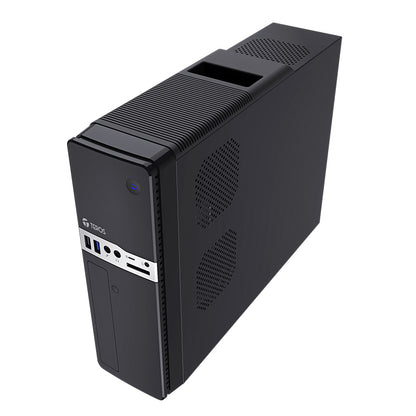 Case Teros TE-1032S Slim con Fuente 250W USB 3.2 Micro ATX Negro