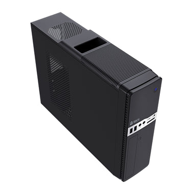 Case Teros TE-1032S Slim con Fuente 250W USB 3.2 Micro ATX Negro