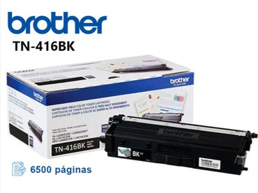 TONER BROTHER TN416BK BLACK (MFCL8900CDW) 6,500 PAG.