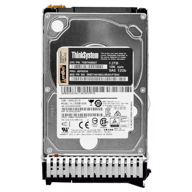 Disco Duro Lenovo ThinkSystem 1.2TB SAS 12Gb/s 10K RPM 2.5” Hot-Swap para Servidores