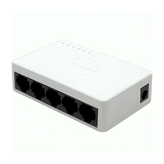 Switch Hikvision DS-3E0105D-O 5 Puertos Fast Ethernet 10/100 Mbps