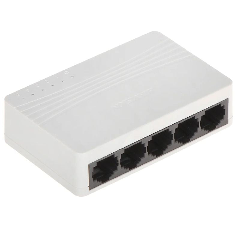 Switch Hikvision DS-3E0105D-O 5 Puertos Fast Ethernet 10/100 Mbps