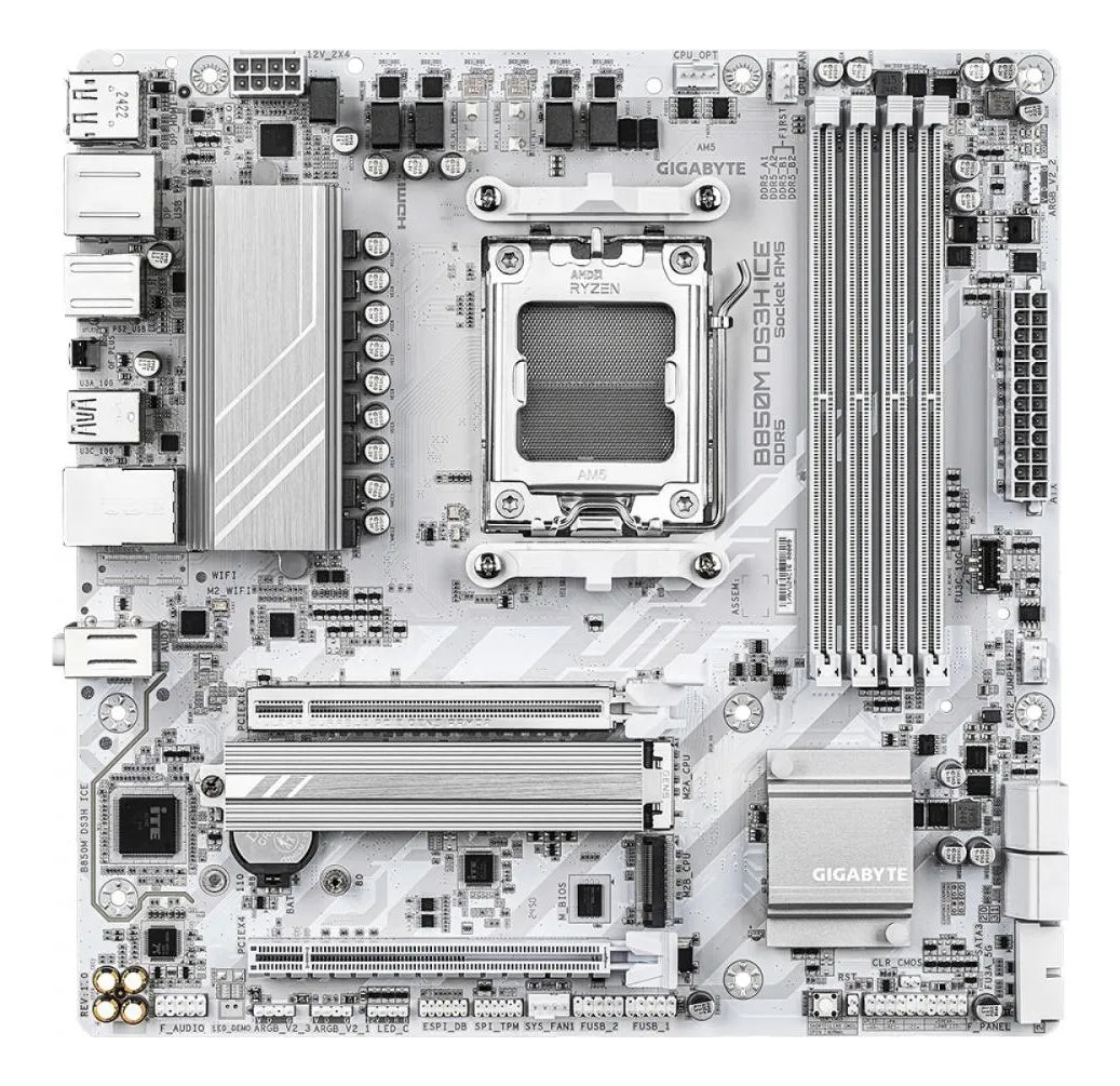 Motherboard Gigabyte B850M DS3H ICE AM5 DDR5 PCIe 5.0 Micro ATX