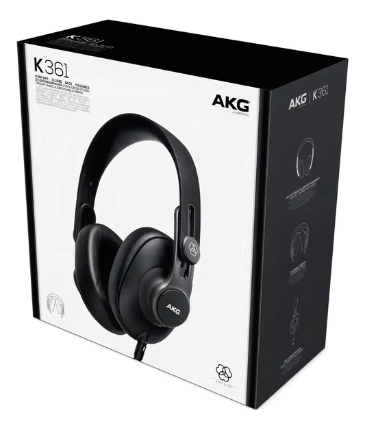 Audífonos AKG K361BT Bluetooth Closed-Back Inalámbricos Negro