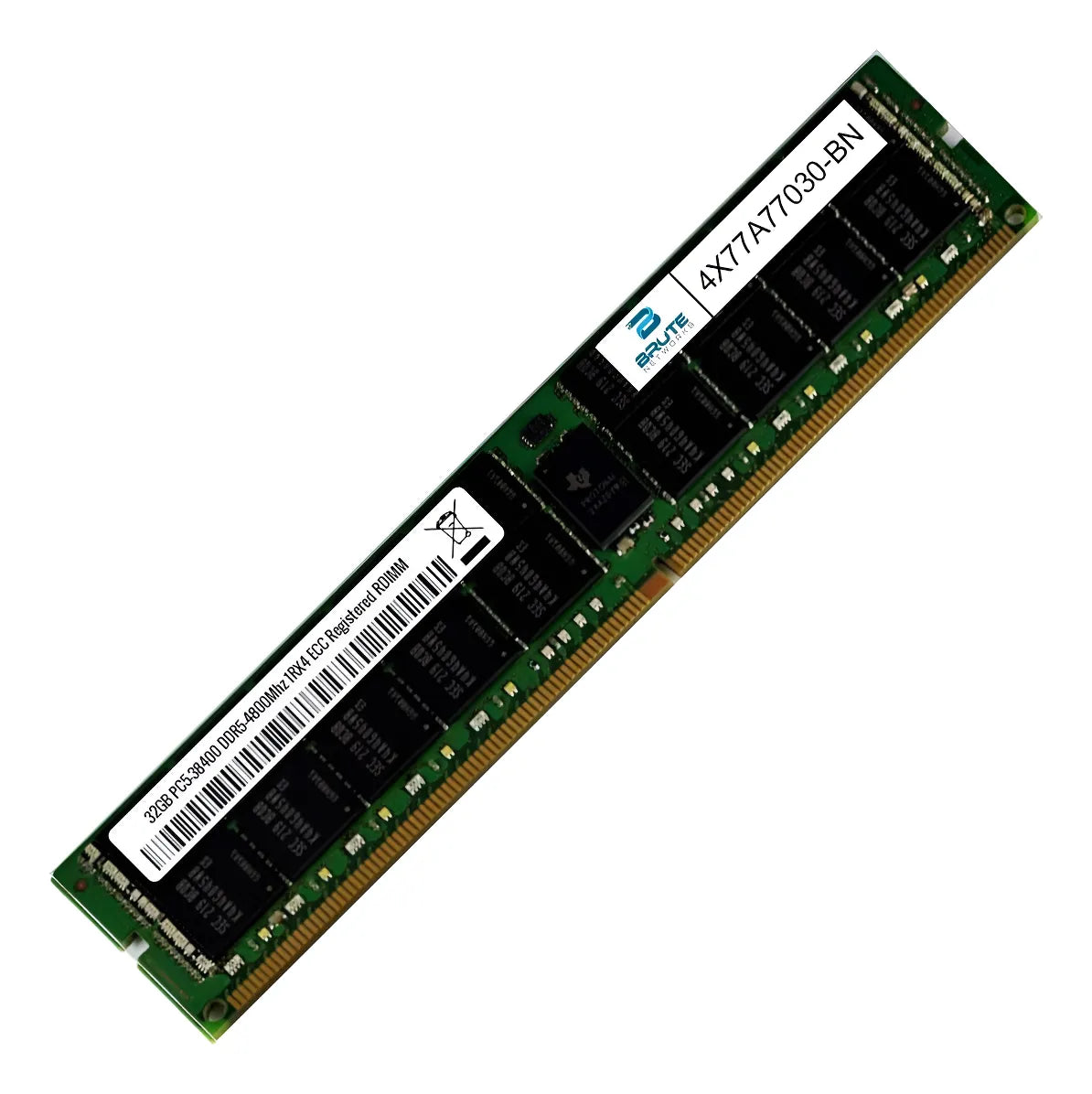 MEMORIA RAM LENOVO THINKSYSTEM DDR5 32GB 4800MHZ RDIMM SERVIDOR