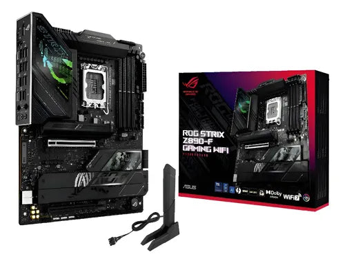 Motherboard ASUS ROG STRIX Z890-F GAMING WIFI LGA 1851 Intel Core Ultra DDR5 ATX Gaming Premium