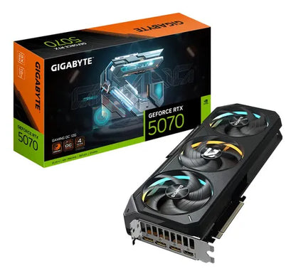 Tarjeta de Video GIGABYTE RTX 5070 GAMING OC 12G 12GB GDDR7 PCIe 5.0