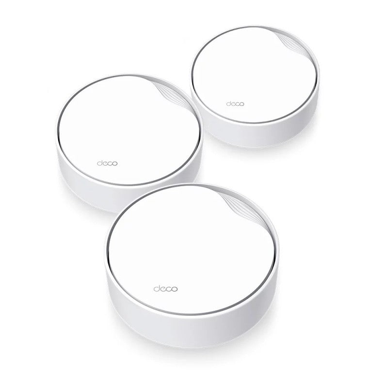 TP-Link Deco X50-PoE AX3000 Sistema Wi-Fi Mesh 6 Dual Band 2.5GbE PoE 3-Pack