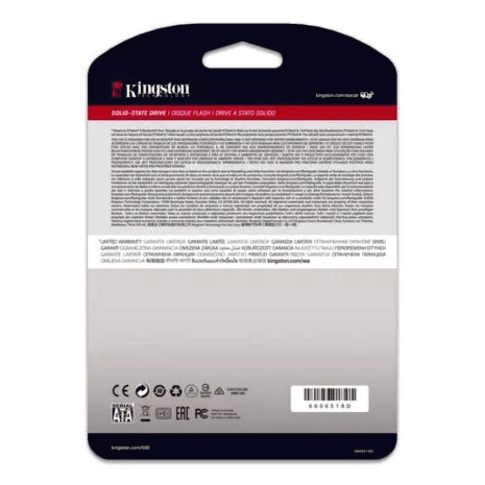 UNIDAD DE ESTADO SOLIDO KINGSTON A400, 960GB, SATA 6.0 GB/S, 2.5", 7MM.