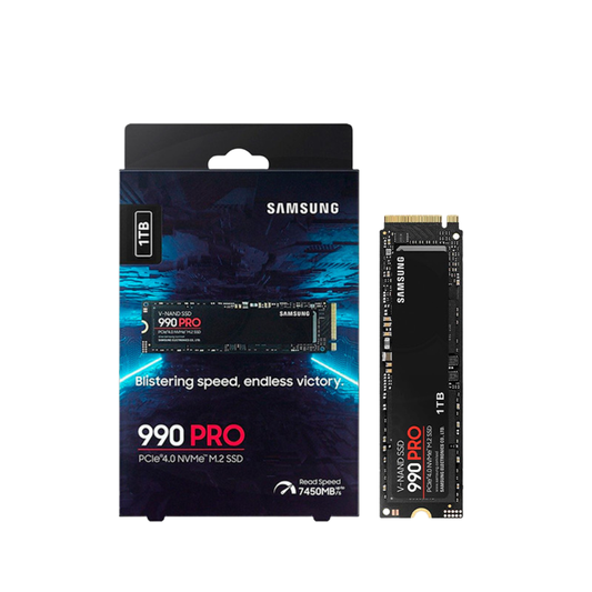 UNIDAD EN ESTADO SOLIDO SAMSUNG 990 PRO 1TB M.2 2280, PCIE GEN 4.0 X4, NVME 2.0