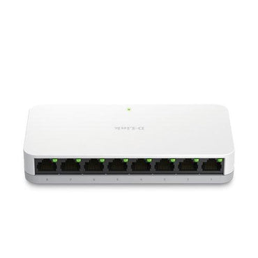 Switch D-Link DGS-1008A 8 Puertos Gigabit Ethernet 10/100/1000 Mbps