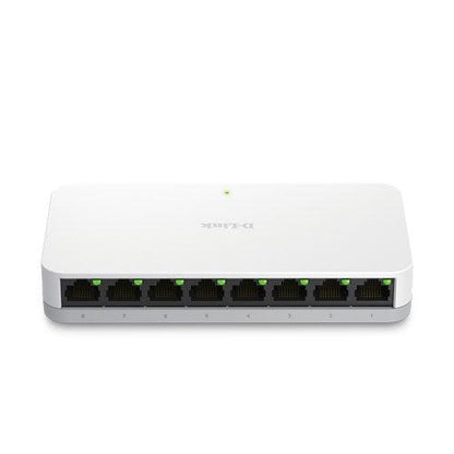 Switch D-Link DGS-1008A 8 Puertos Gigabit Ethernet 10/100/1000 Mbps