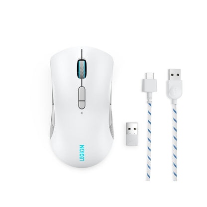 Mouse Gamer Lenovo Legion M600 Wireless Stingray RGB 16000 DPI 9 Botones Bluetooth 5.0