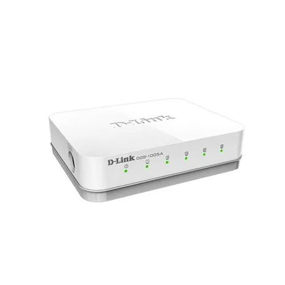 Switch D-Link DES-1005A 5 Puertos Fast Ethernet 10/100 Mbps Compacto