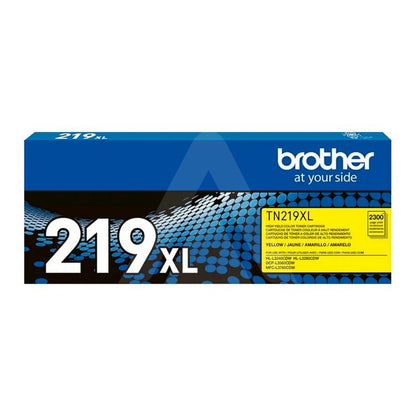 Tóner Brother TN-219XLY Amarillo 2300 Páginas DCP-L3560CDW MFC-L3760CDW HL-L3280CDW