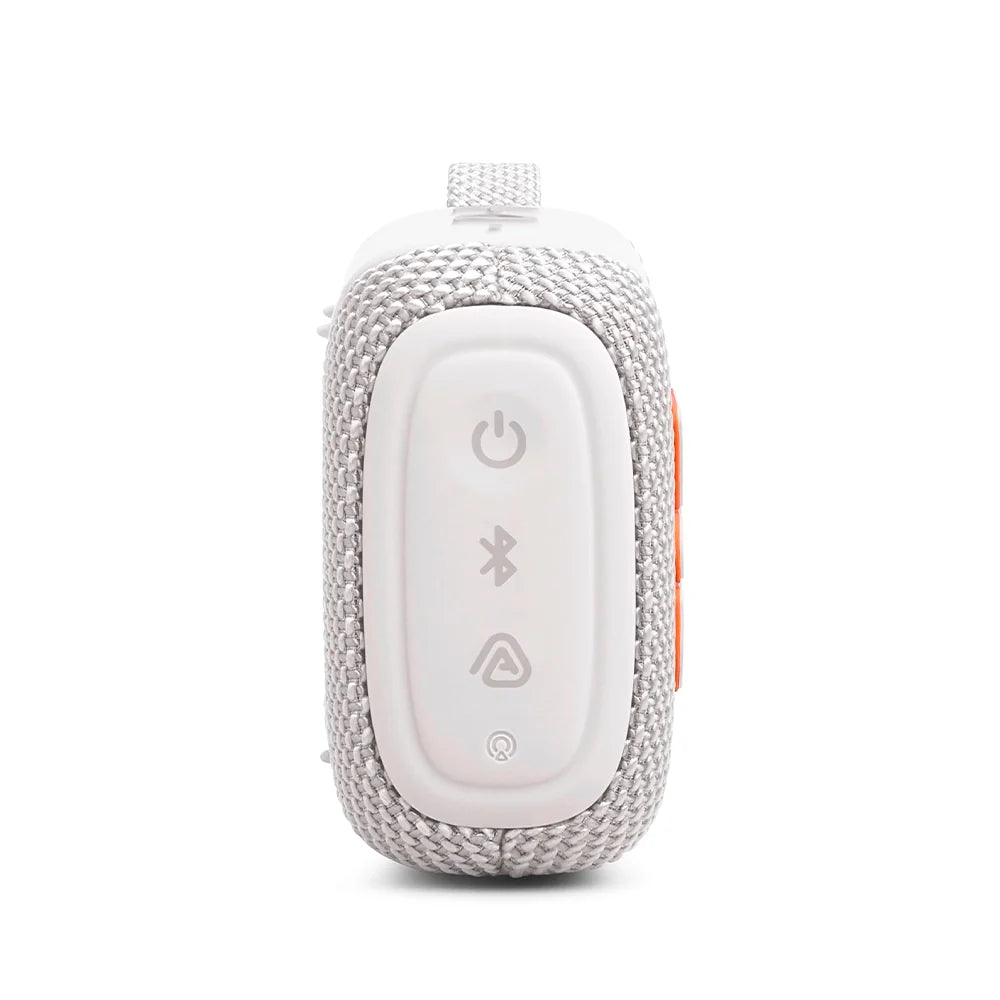 Parlante Bluetooth JBL Go 5 4.8W IP68 Auracast Iluminación Ambiental Blanco