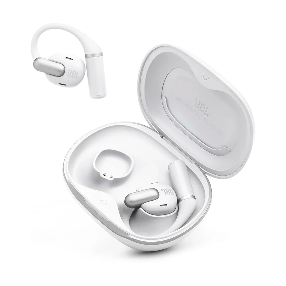 JBL Sense Pro Audífonos Open Ear Bluetooth 6.0 Hi-Res IP54 Blanco