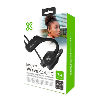 Audífonos Klip Xtreme KBC-500 Bluetooth 5.3 Conducción Ósea IPX5 Negro