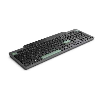 Teclado Lenovo Bluetooth Autorrecargable Español LA 171 Inalámbrico Negro
