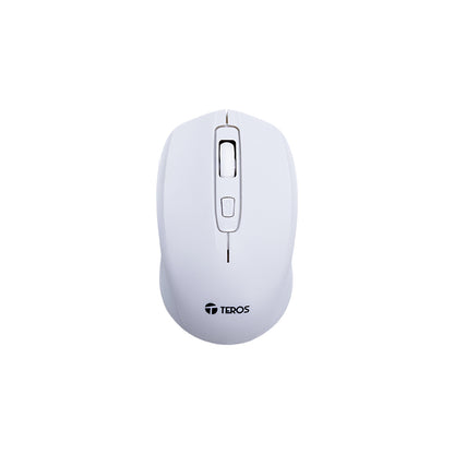 Combo Inalámbrico TEROS TE-5016S Teclado y Mouse 2.4GHz Blanco Español