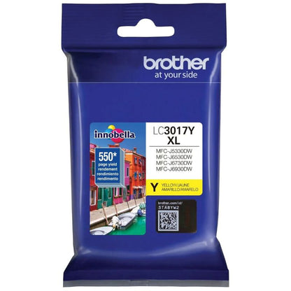 Tinta Brother LC3017Y Yellow Original 550 Páginas para MFC-J5330DW MFC-J6730DW