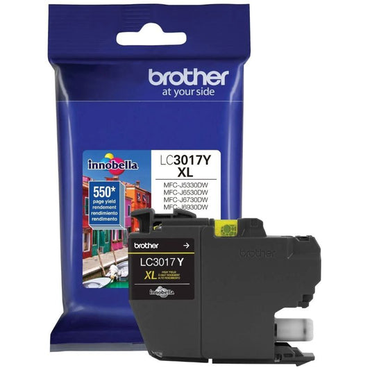 Tinta Brother LC3017Y Yellow Original 550 Páginas para MFC-J5330DW MFC-J6730DW