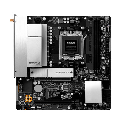 Motherboard ASRock B850M Rock WiFi AMD B850 AM5 DDR5 WiFi 6E mATX