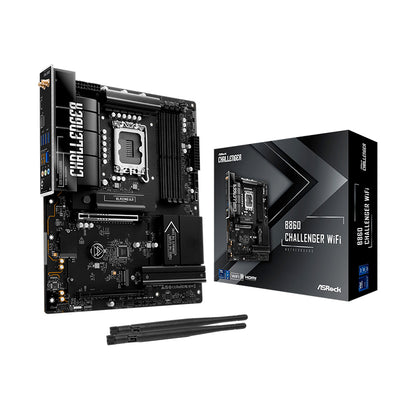 Motherboard ASRock B860 Challenger WiFi Intel B860 LGA1851 DDR5 WiFi mATX