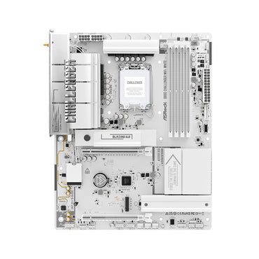 Motherboard ASRock B860 Challenger WiFi White Intel B860 LGA1851 DDR5 WiFi mATX