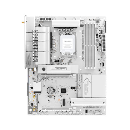 Motherboard ASRock B860 Challenger WiFi White Intel B860 LGA1851 DDR5 WiFi mATX