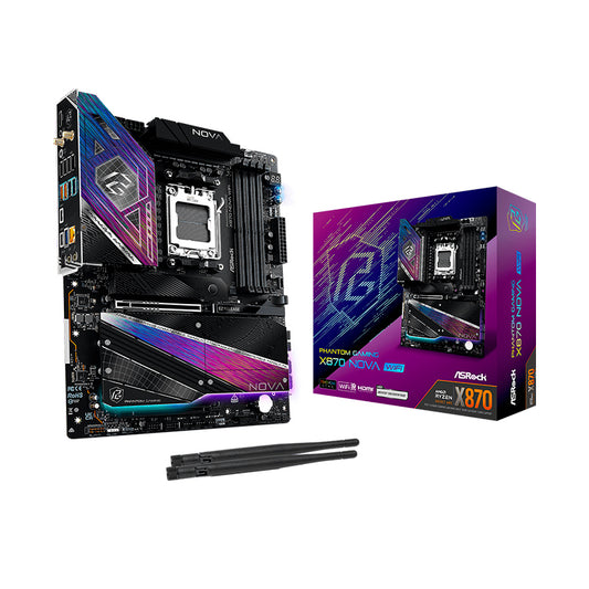 Motherboard ASRock X870 Nova WiFi AMD X870 AM5 DDR5 WiFi ATX