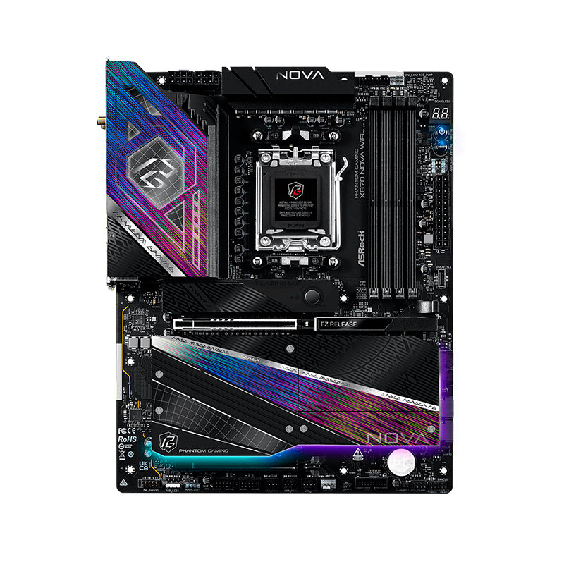 Motherboard ASRock X870 Nova WiFi AMD X870 AM5 DDR5 WiFi ATX