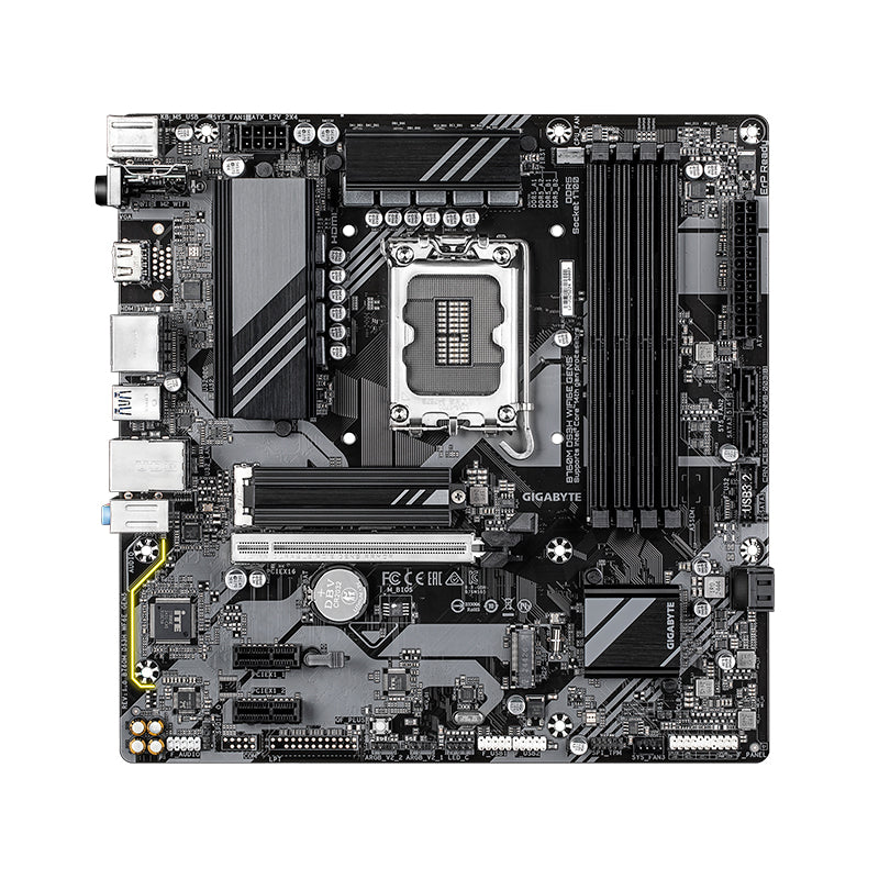 Motherboard Gigabyte B760M DS3H WF6E Gen5 Intel B760 LGA1700 DDR5 WiFi 6E mATX