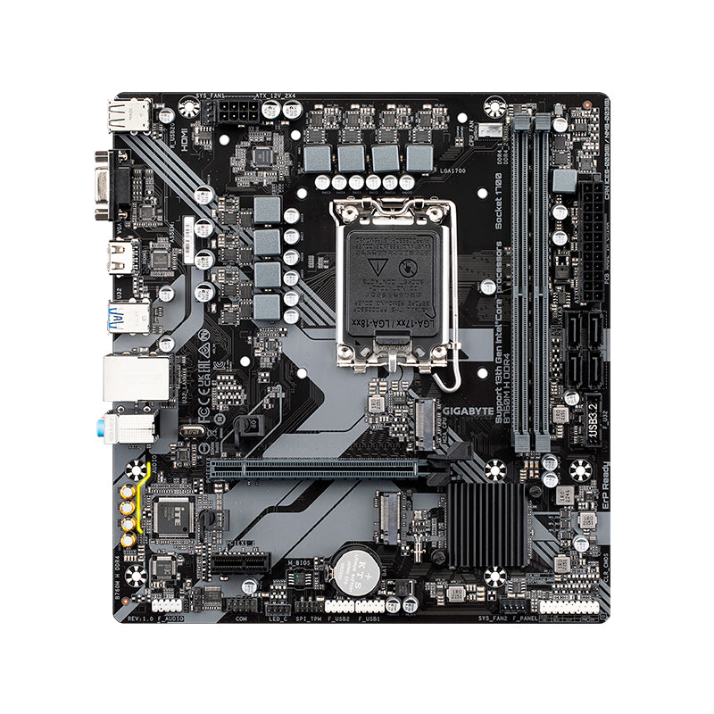 Motherboard Gigabyte B760M H DDR4 Intel B760 LGA1700 mATX DDR4