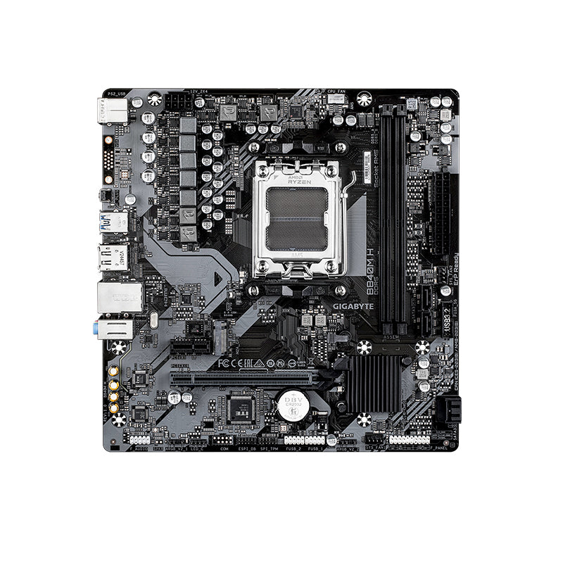 Motherboard Gigabyte B840M H AMD B840 AM5 DDR5 128GB mATX HDMI DP