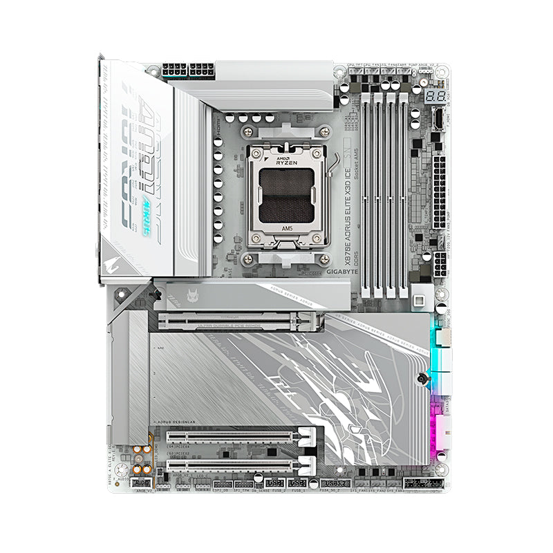 Motherboard Gigabyte X870E AORUS Elite X3D AM5 DDR5 PCIe 5.0 WiFi 7 ATX