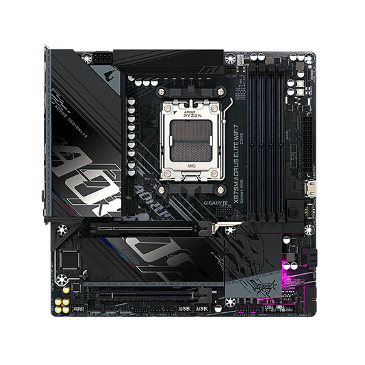 Motherboard Gigabyte X870M AORUS ELITE WIFI7 AMD X870 AM5 DDR5 mATX WiFi 7 USB4 PCIe 5.0