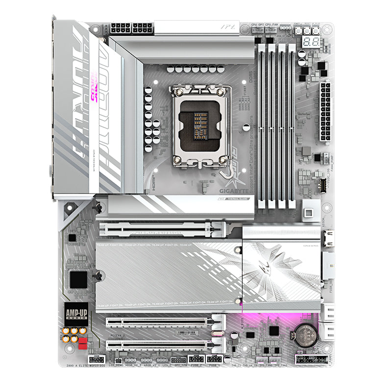 Motherboard Gigabyte Z890 A ELITE WF7 ICE Intel Z890 LGA1851 DDR5 WiFi 7 ATX PCIe 5.0