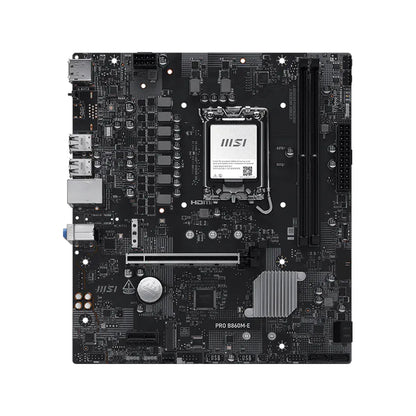 Motherboard MSI PRO B860M-E Intel B860 LGA1851 DDR5 HDMI DP mATX
