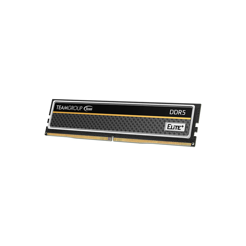 Memoria RAM TEAMGROUP ELITE PLUS 16GB DDR5 5600MHz CL46 UDIMM PC5-44800 Negro