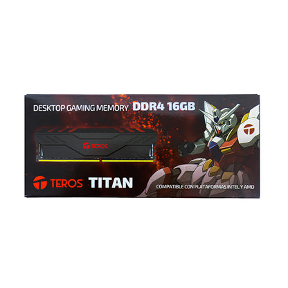 MEMORIA RAM TEROS TITAN 16GB DDR4 3200MHZ PC4-25600 NEGRO