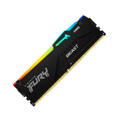 Memoria RAM Kingston Fury Beast 32GB DDR5 6000MHz CL36 DIMM con Disipador Negro