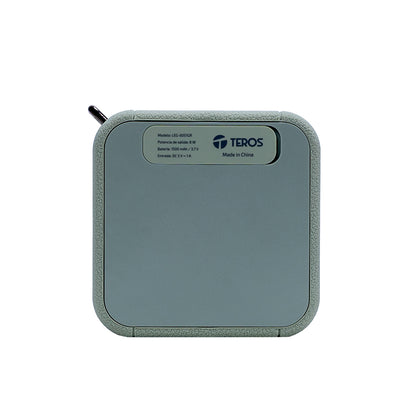 Parlante Inalámbrico TEROS Legacy 6051 Verde Bluetooth 5.3 8W USB TF AUX 1500mAh