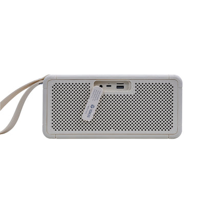 Parlante Inalámbrico TEROS Legacy 6052 Beige Bluetooth 5.3 40W USB TF AUX 4000mAh