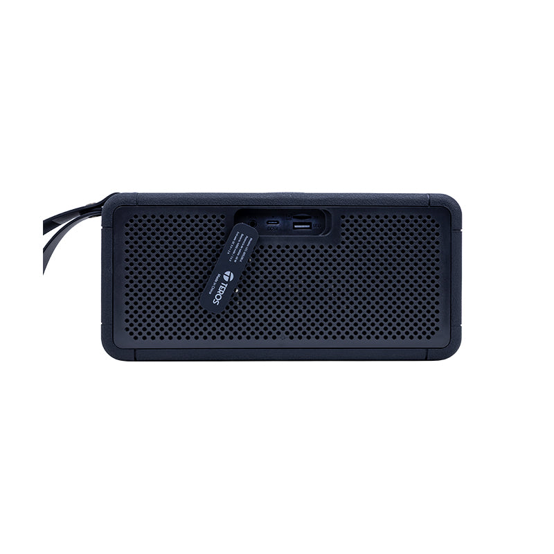 Parlante Inalámbrico TEROS Legacy 6052 Negro Bluetooth 5.3 40W USB TF AUX 4000mAh