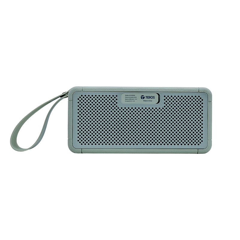 Parlante Inalámbrico TEROS Legacy 6052 Verde Bluetooth 5.3 40W USB TF AUX 4000mAh