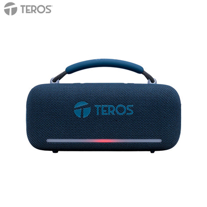 Parlante Inalámbrico Teros Vibe VB-6049BL 60W Bluetooth 5.3 RGB 4000mAh Azul